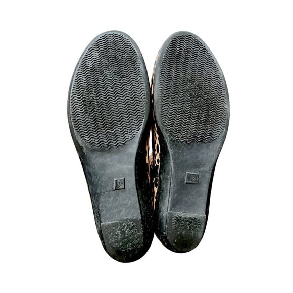 Women's London Fog Piccadilly Waterproof Leopard Animal Print Rain Boots Size 8 - Picture 8 of 9